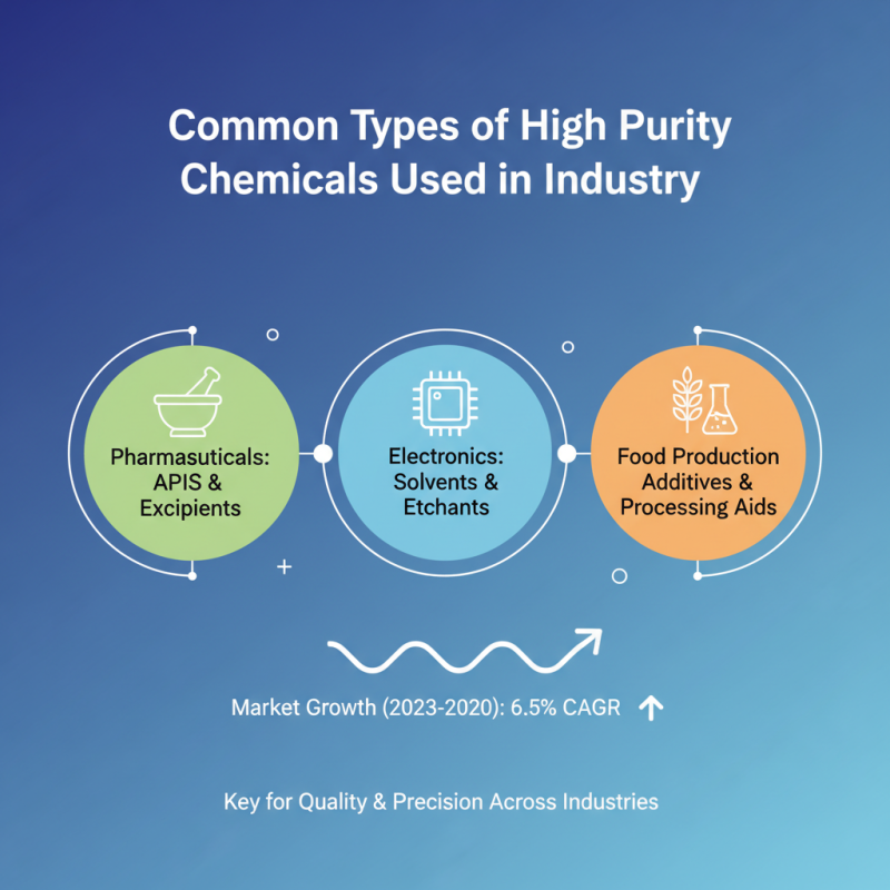 What Are High Purity Chemicals and Their Uses in Industry?