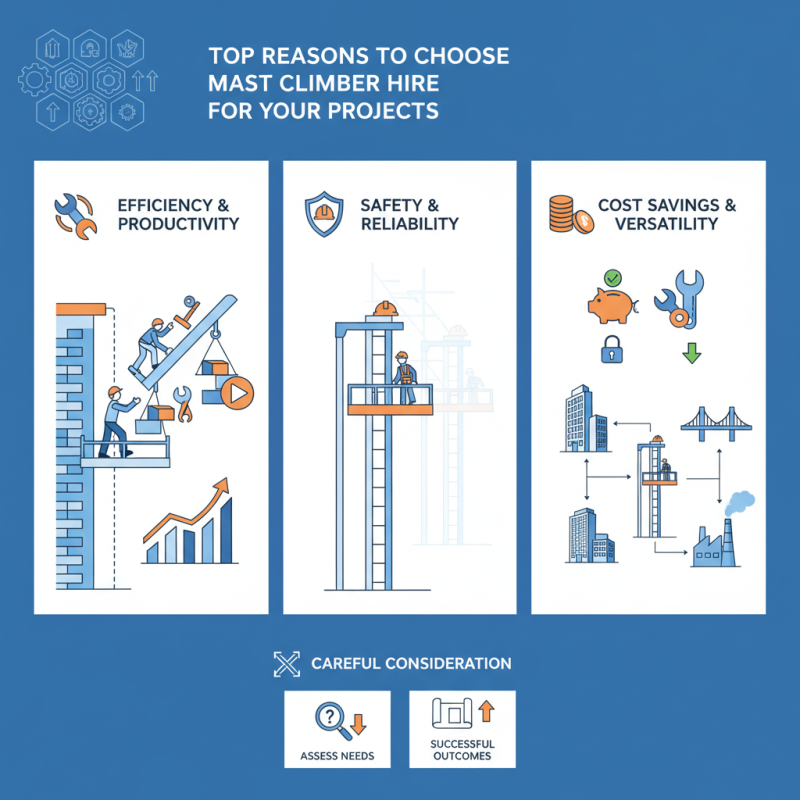 Top Reasons to Choose Mast Climber Hire for Your Projects?