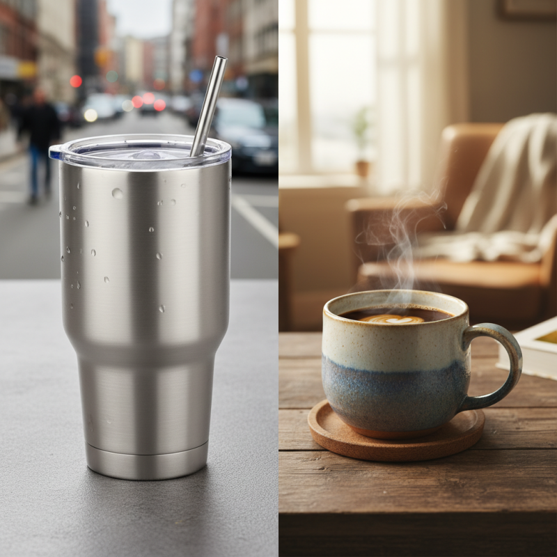 Top 10 Differences Between Tumbler and Mug You Need to Know?