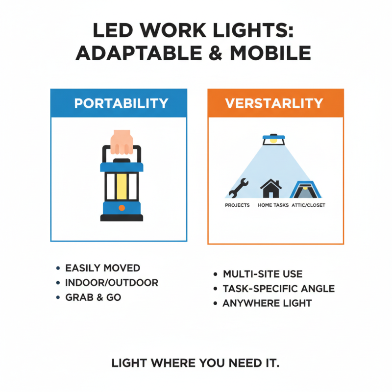 Top 5 Benefits of Using Led Work Light for Your Projects?