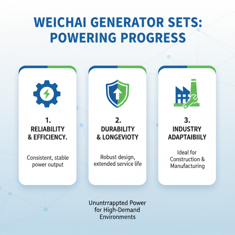 China Top Weichai Generator Set Features and Applications Explained