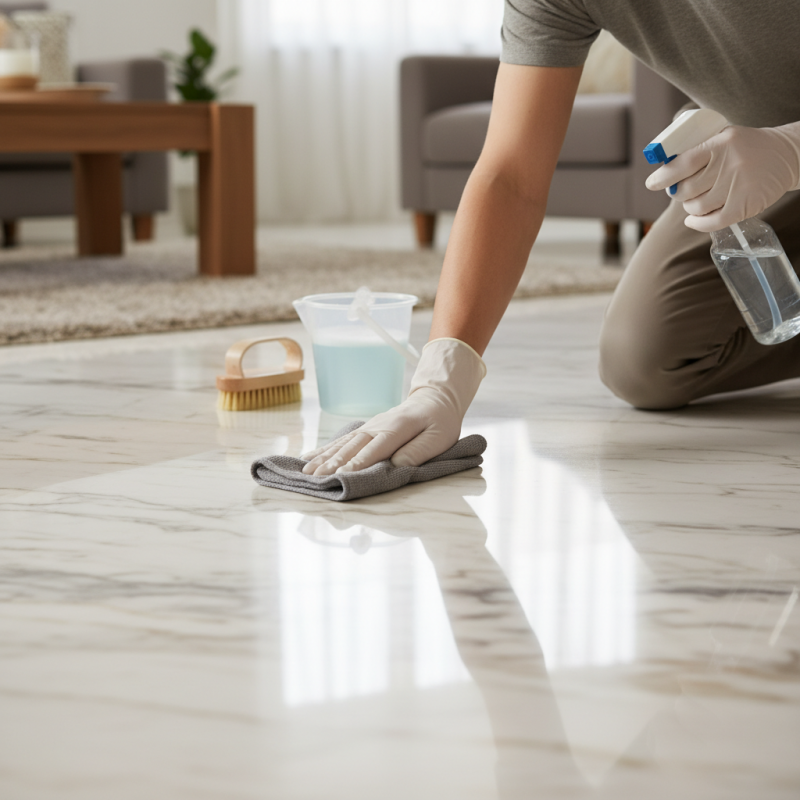 How to Effectively Clean Marble Floors Without Wax Stripping