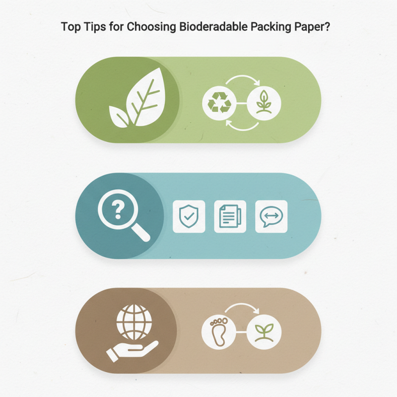 Top Tips for Choosing Biodegradable Packing Paper?