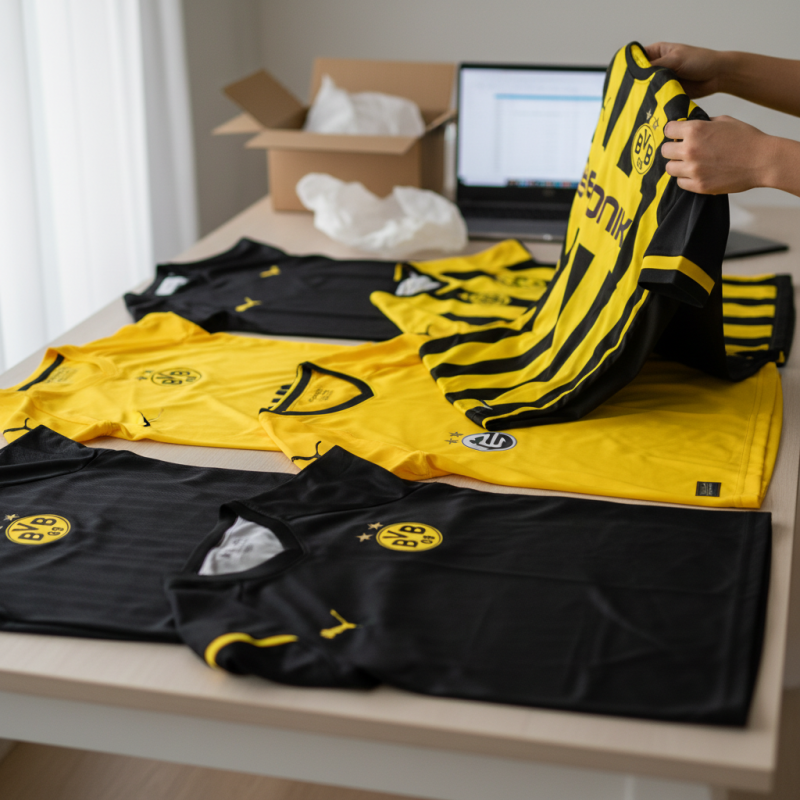 How to Buy Dortmund Away Kit Online for Best Prices?