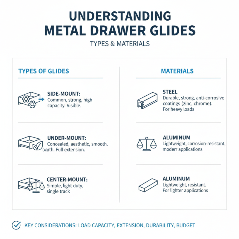Best Metal Drawer Glides for Smooth Operation and Durability?