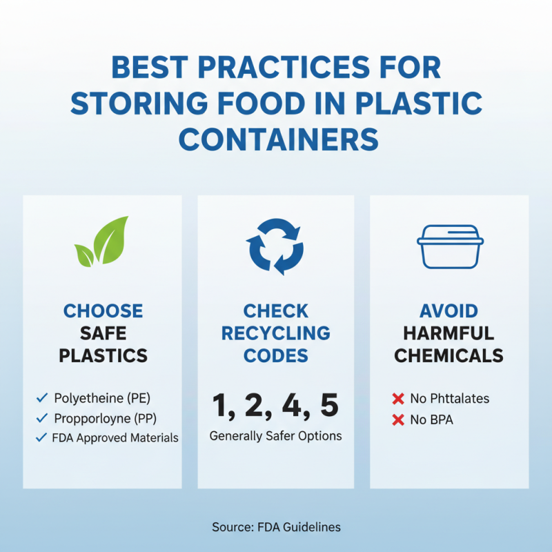 How to Choose Safe Plastic for Food Storage and Packaging?