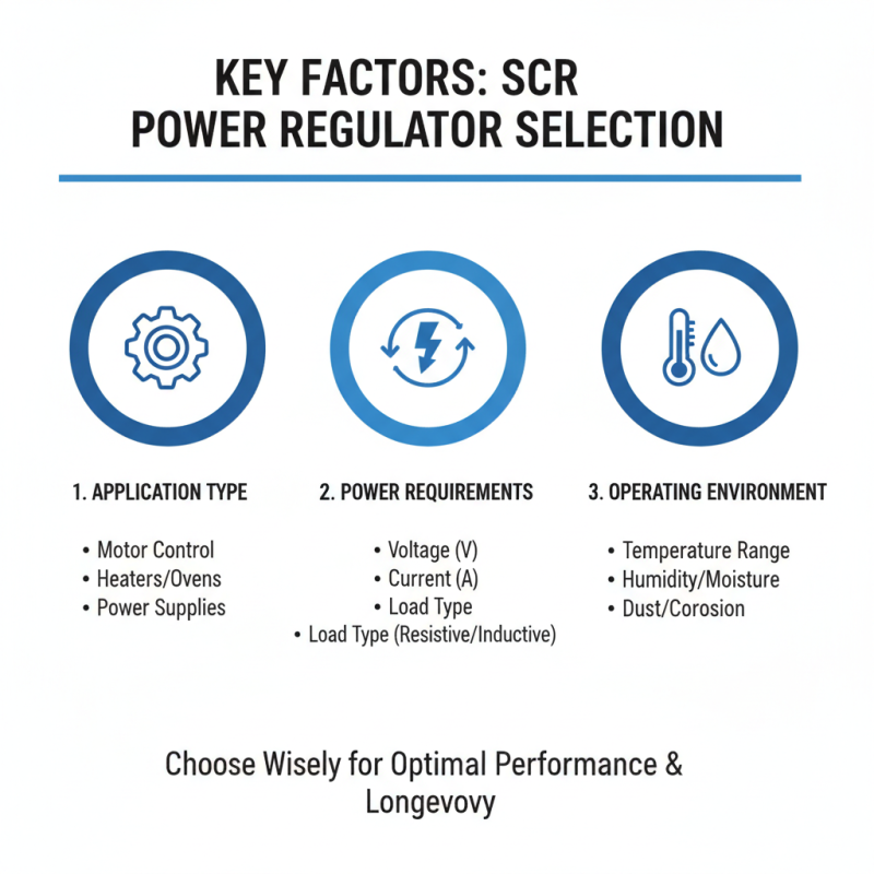 How to Choose the Right SCR Power Regulator for Your Needs?