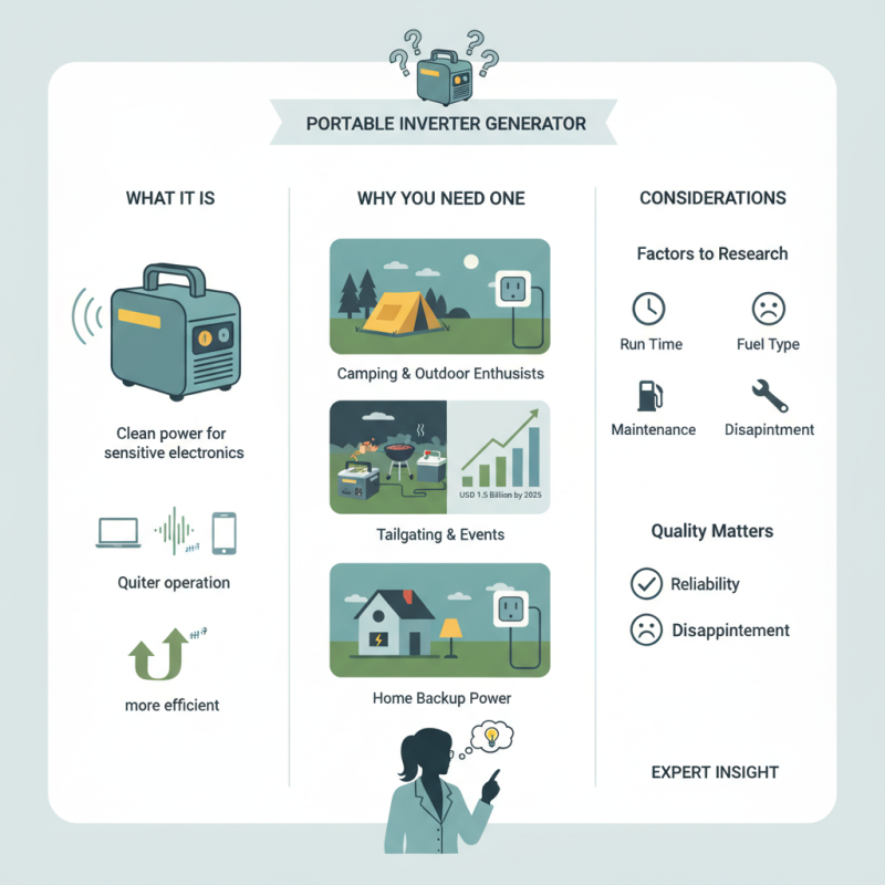 What is a Portable Inverter Generator and Why You Need One?