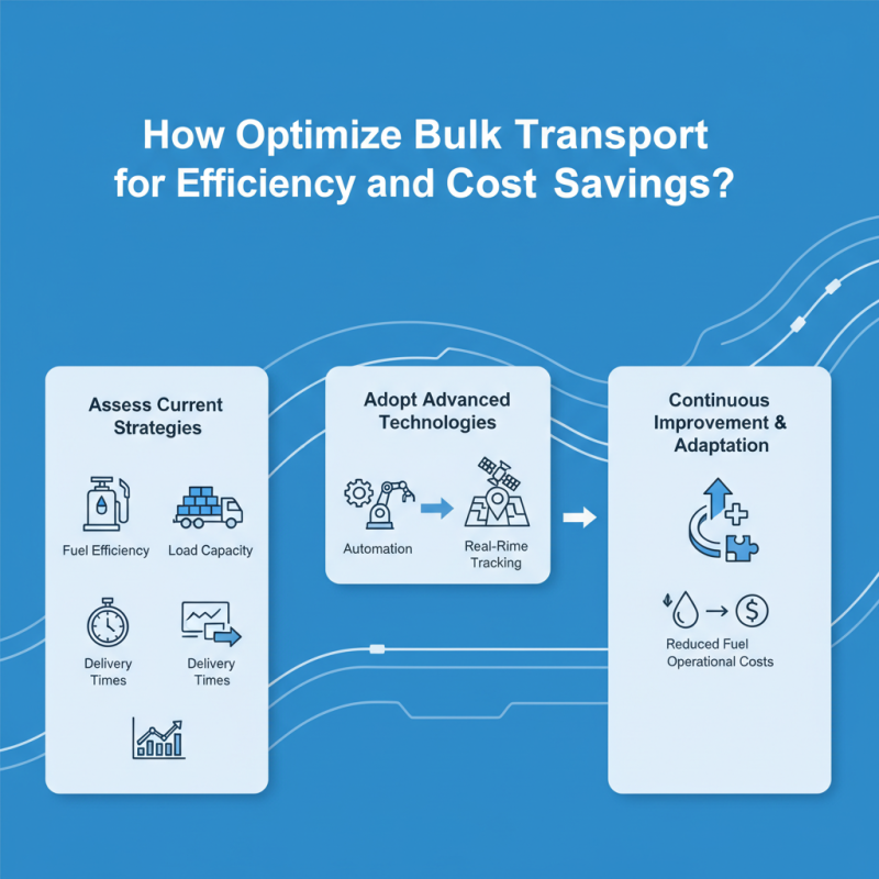 How to Optimize Bulk Transport for Efficiency and Cost Savings?