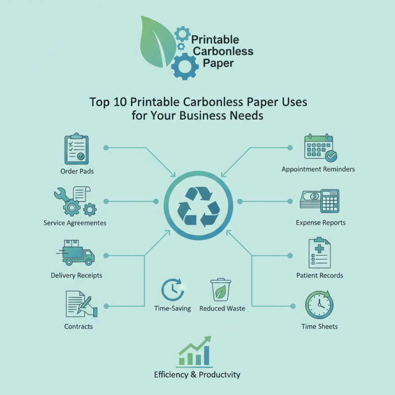 Top 10 Printable Carbonless Paper Uses for Your Business Needs?