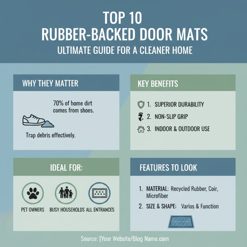 Top 10 Rubber Backed Door Mats for Every Home?