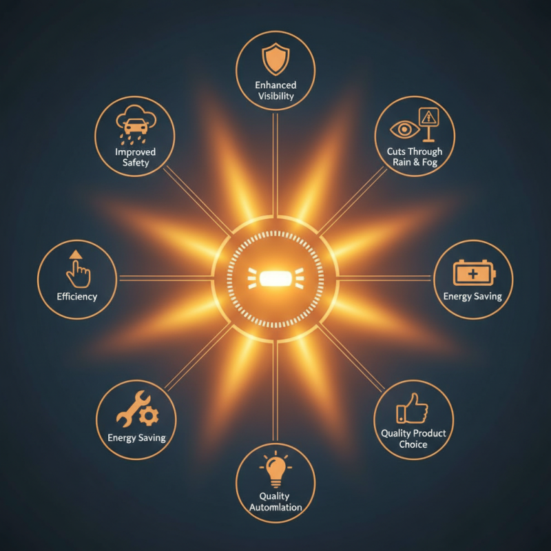 Top 10 Benefits of Amber Led Fog Lights for Your Vehicle?