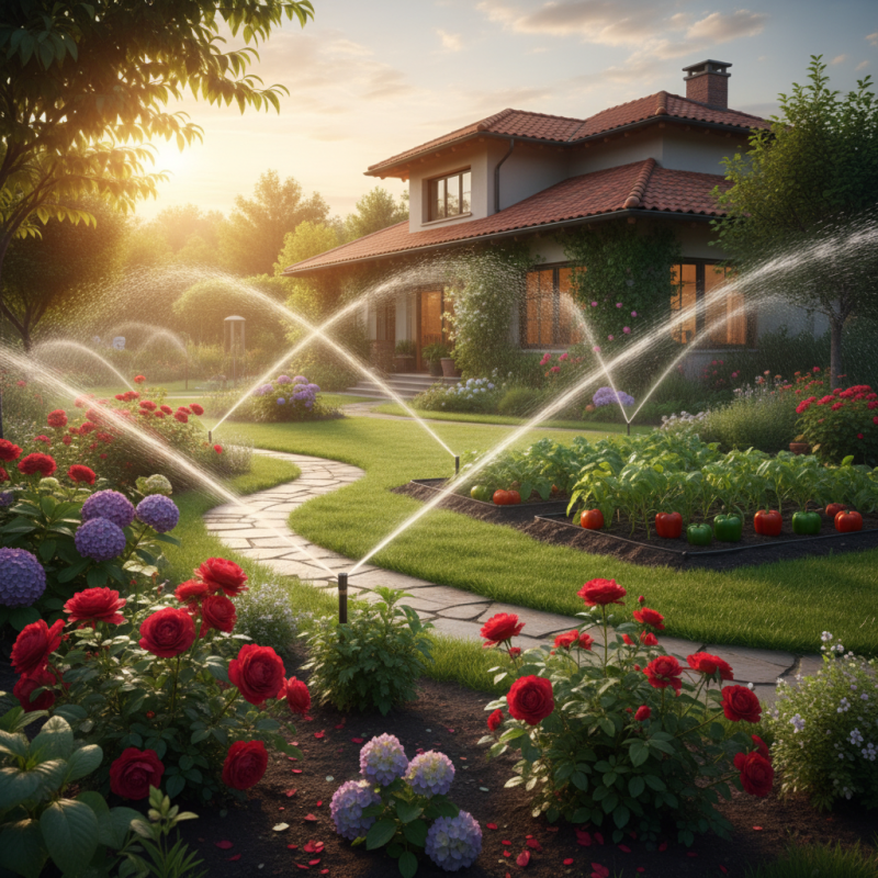 Top Benefits of Automatic Sprinkler Systems for Your Home Garden?
