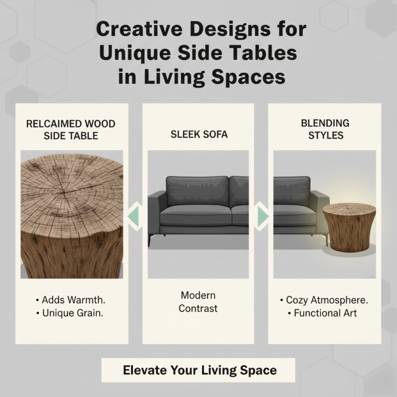 Best Side Table Ideas for Modern Living Spaces?