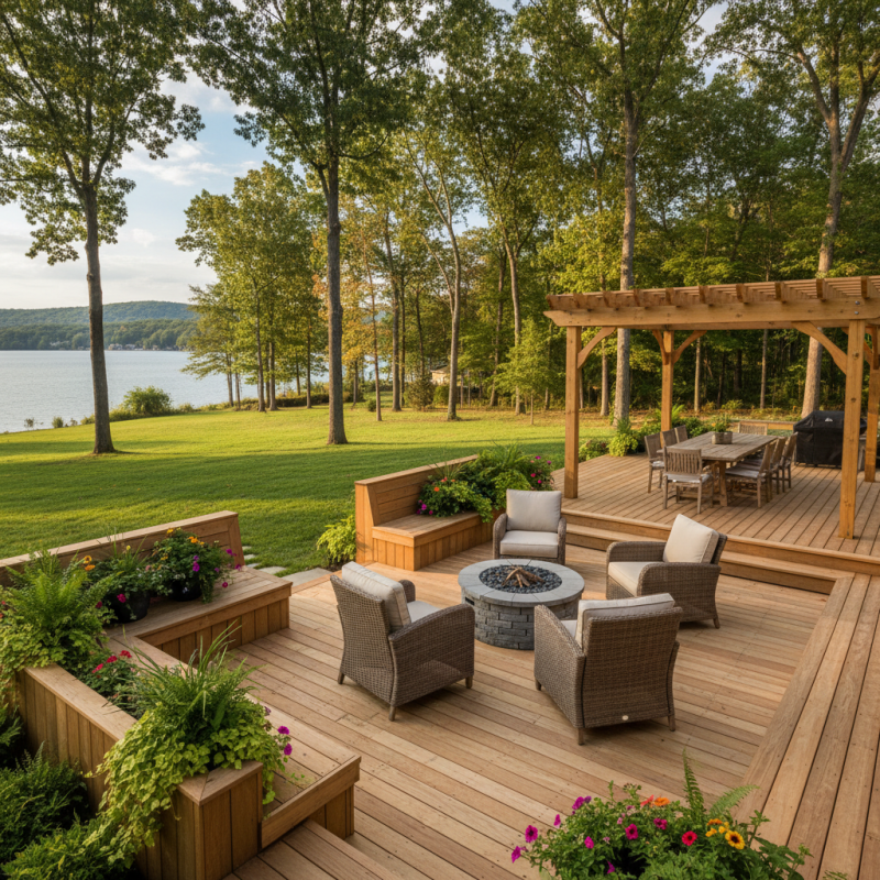 Why Choose Wood Decks for Your Outdoor Living Space?