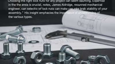 How to Choose the Right Lock Nuts for Your Projects?