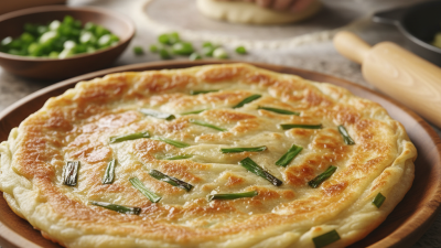 How to Make Fried Baked Scallion Pancakes at Home?