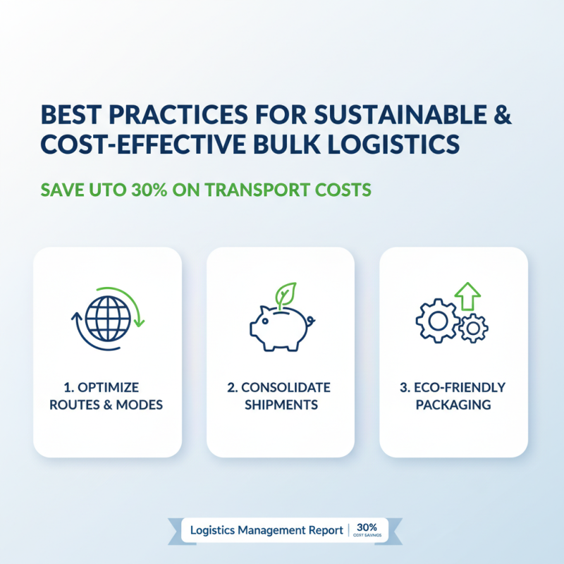 How to Optimize Bulk Transport for Efficiency and Cost Savings?