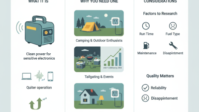 What is a Portable Inverter Generator and Why You Need One?