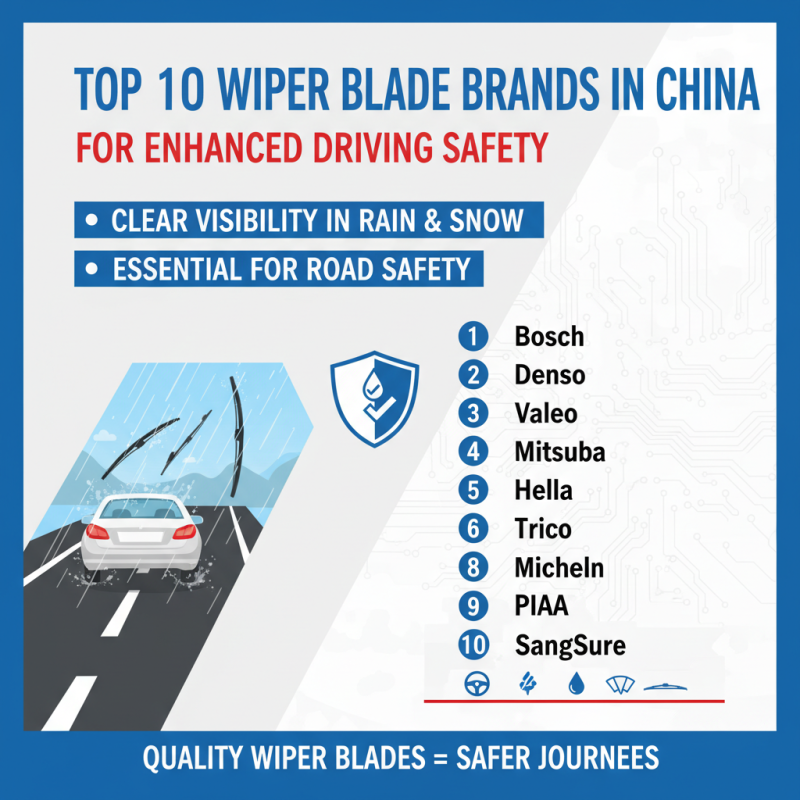 Top 10 Universal Wiper Blade Brands in China to Improve Your Driving Safety?