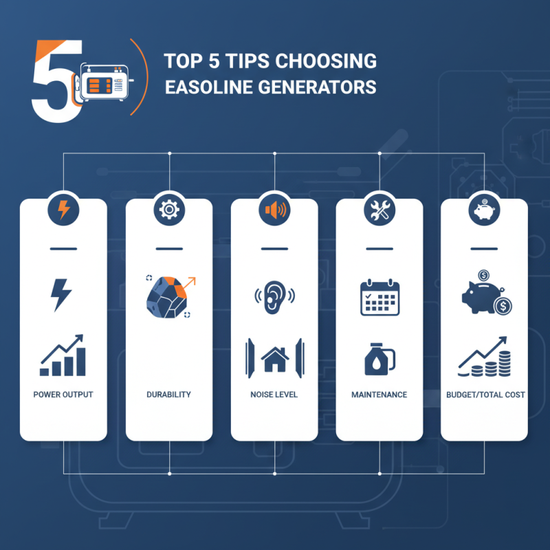 Top 5 Tips for Choosing Erayak Gasoline Generators?
