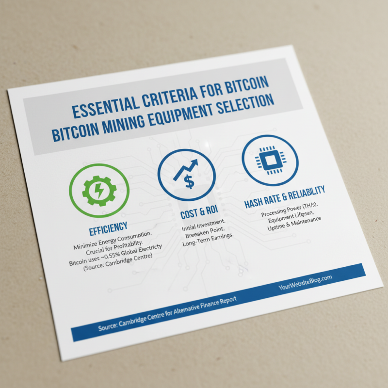 Top 10 Mining Bitcoin Equipment for Optimal Cryptocurrency Investment?