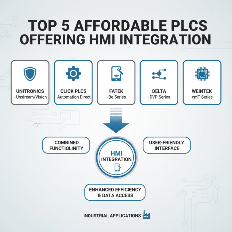 Top 5 Low Cost PLC With HMI Options for Global Buyers?