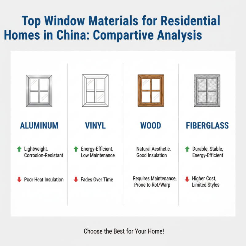 China Best Residential Windows Options for Your Home Choices?