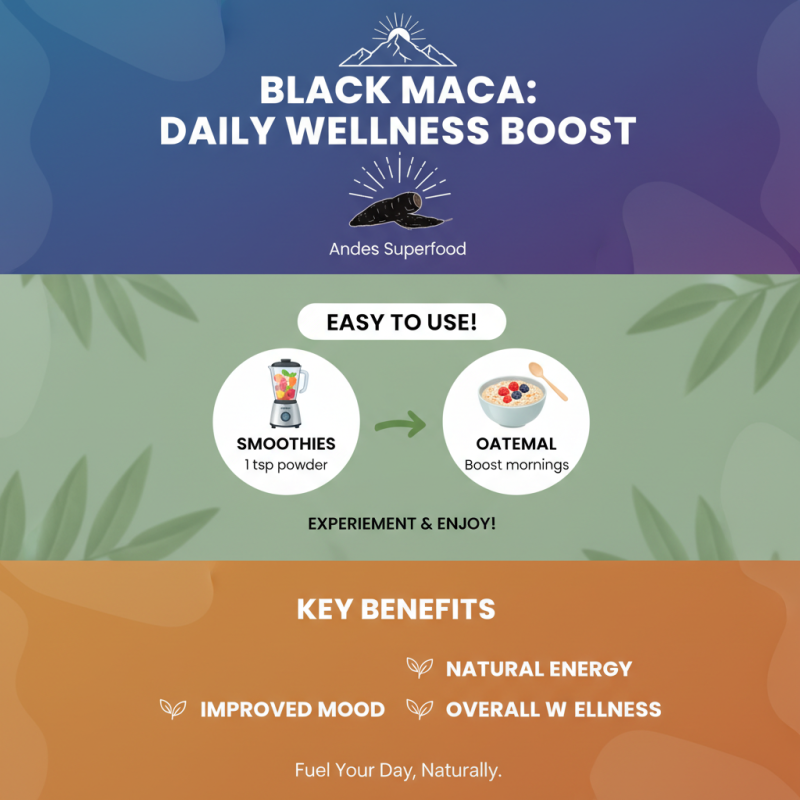 Best Black Maca Benefits for Your Health and Wellness?