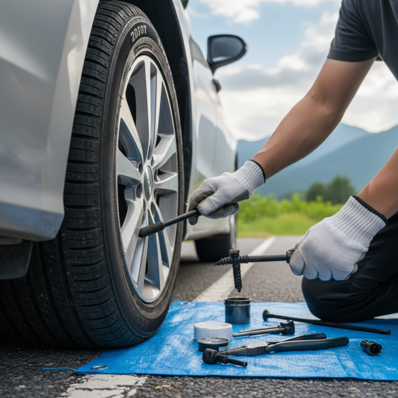 How to Fix a Flat Tire with a Plug Kit Easily?