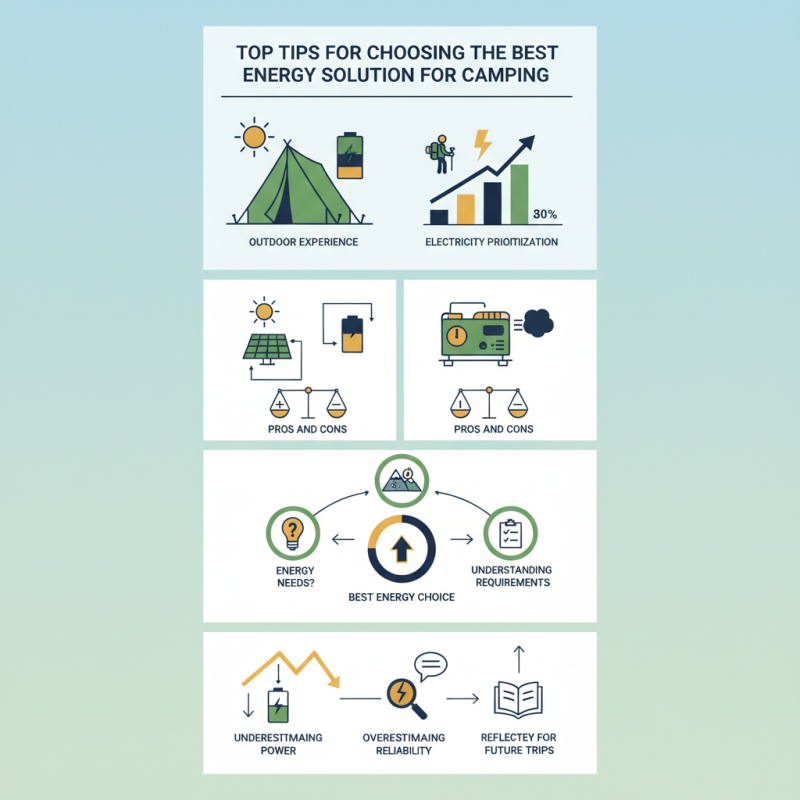 Top Tips for Choosing the Best Energy Solution for Camping?