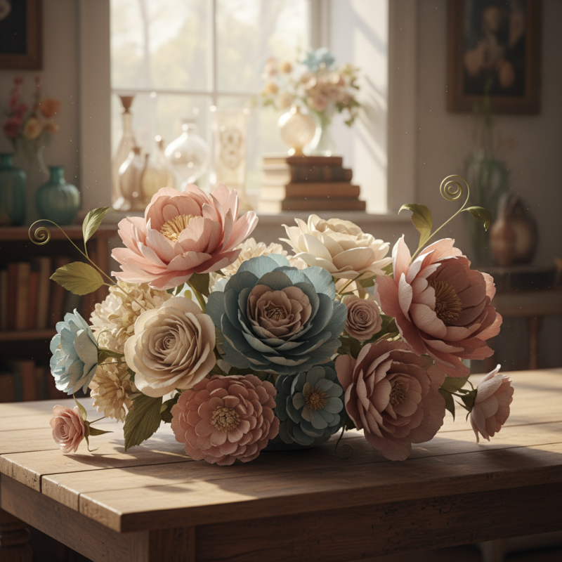 China Top Paper Flower Decorations How Long Do They Last?