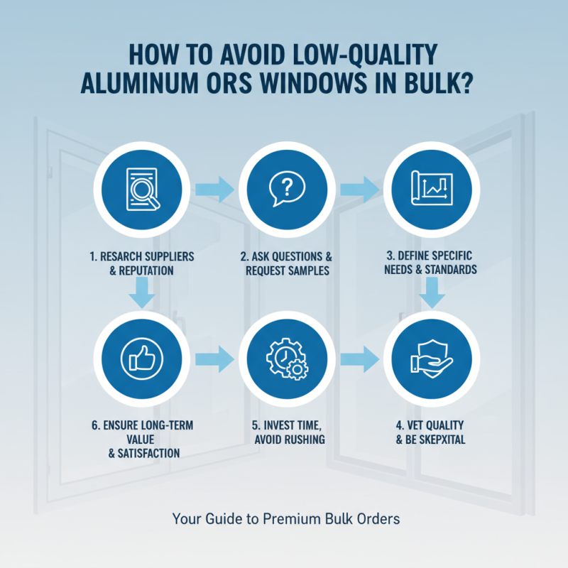 How to Avoid Low Quality Aluminum Doors and Windows in Bulk?