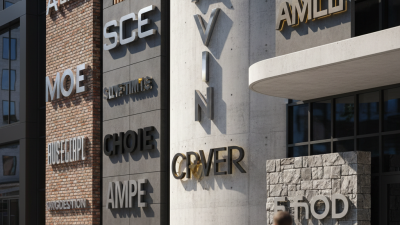 Top 10 Aluminum Letter Designs for Global Buyers?