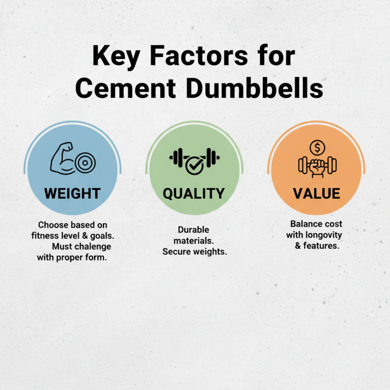 What is a Cement Dumbbell Benefits Uses and Buying Guide?