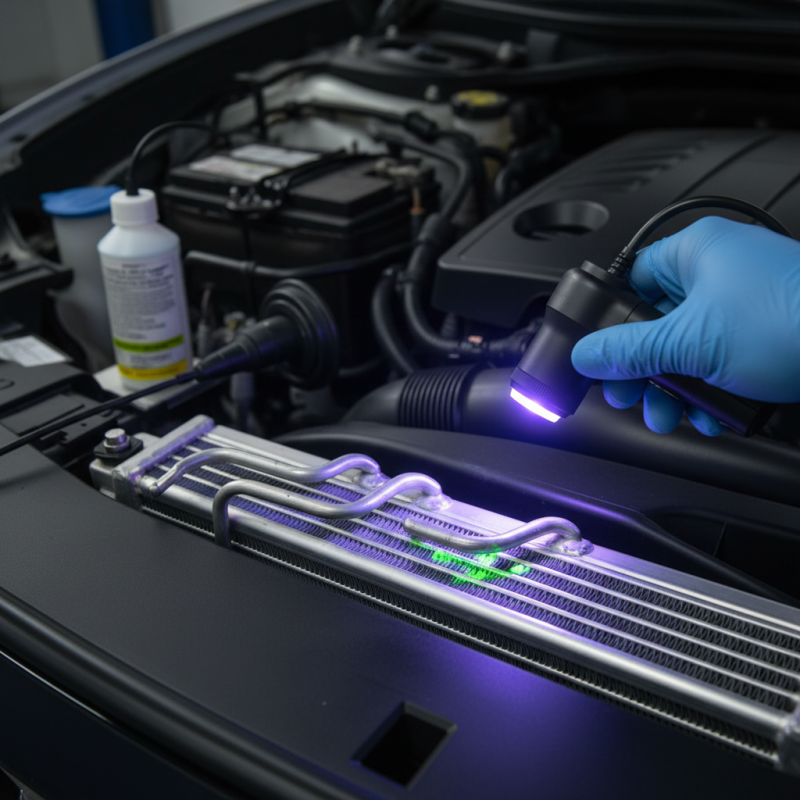 How to Easily Detect Micro Leaks in a Car Condenser?