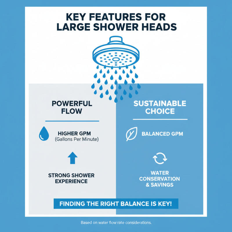 How to Choose the Best Large Shower Head for Your Bathroom?