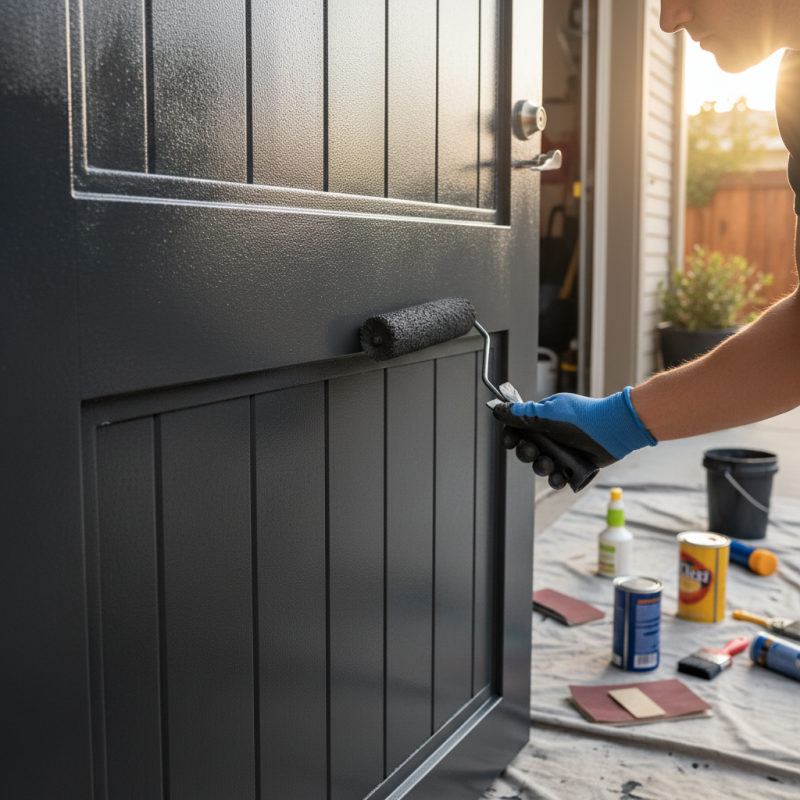 Can I Paint My Security Steel Door Without Damaging the Finish?
