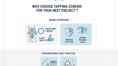 Why Choose Tapping Screws for Your Next Project?