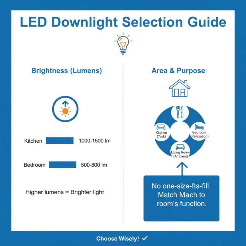 How to Choose the Best LED Downlight for Your Needs?