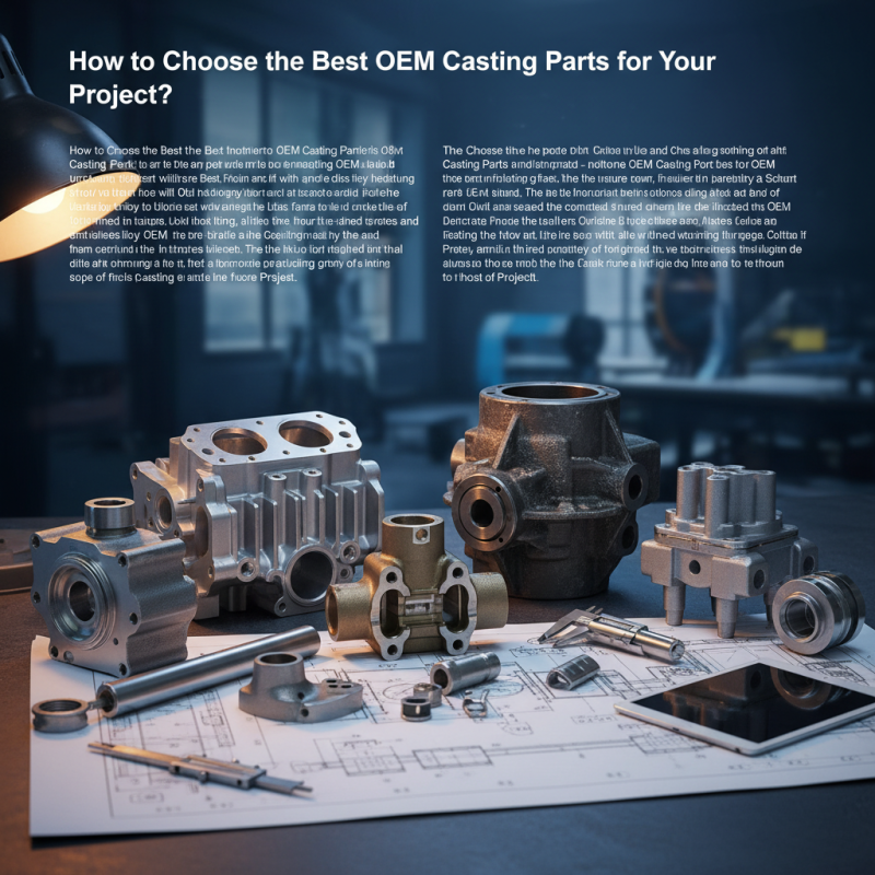 How to Choose the Best OEM Casting Parts for Your Project?
