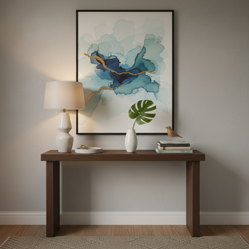 How to Style a Console Table in a Small Entryway for Maximum Impact?