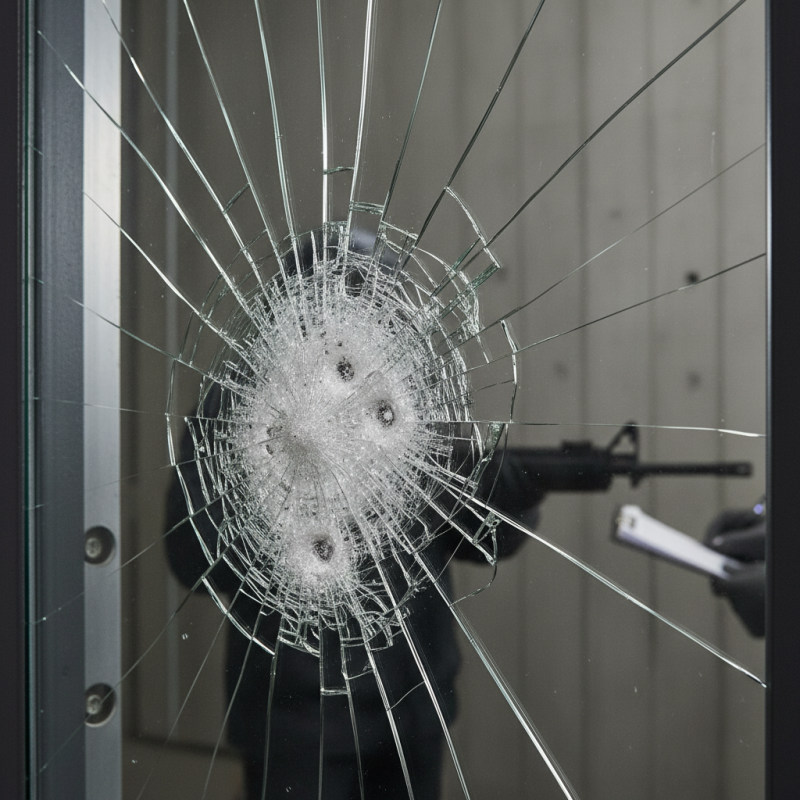 Can Bulletproof Glass Resist Multiple High Caliber Shots?