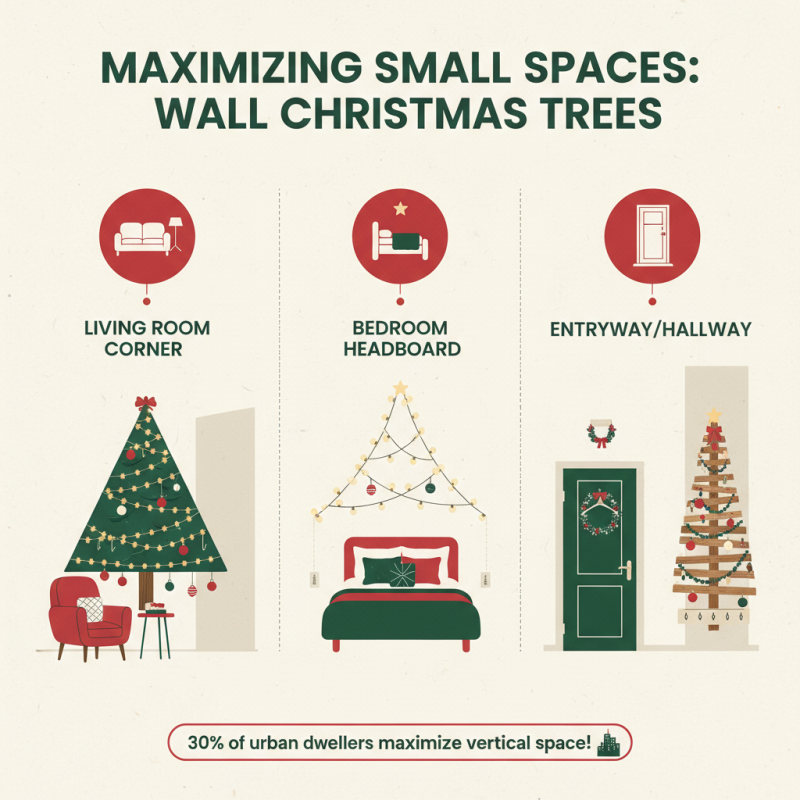 Best Wall Christmas Tree Ideas for Small Spaces