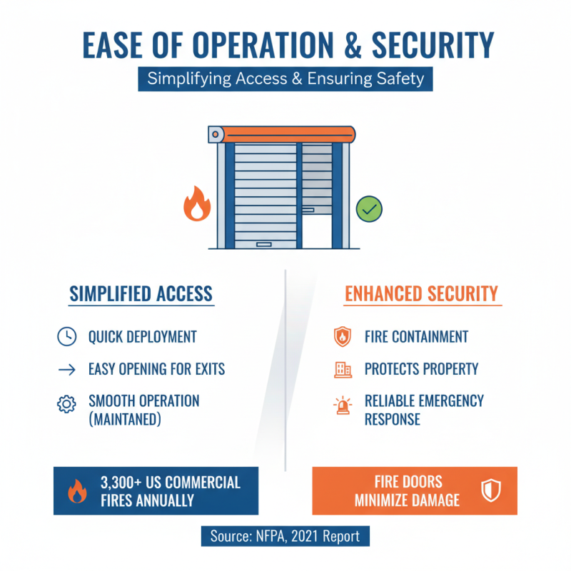 Top 10 Benefits of Roll Up Fire Doors for Your Business Safety