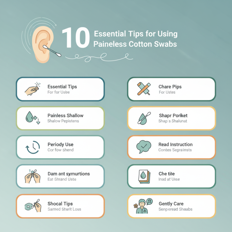 10 Essential Tips for Using Ear-Picking Painless Cotton Swabs?
