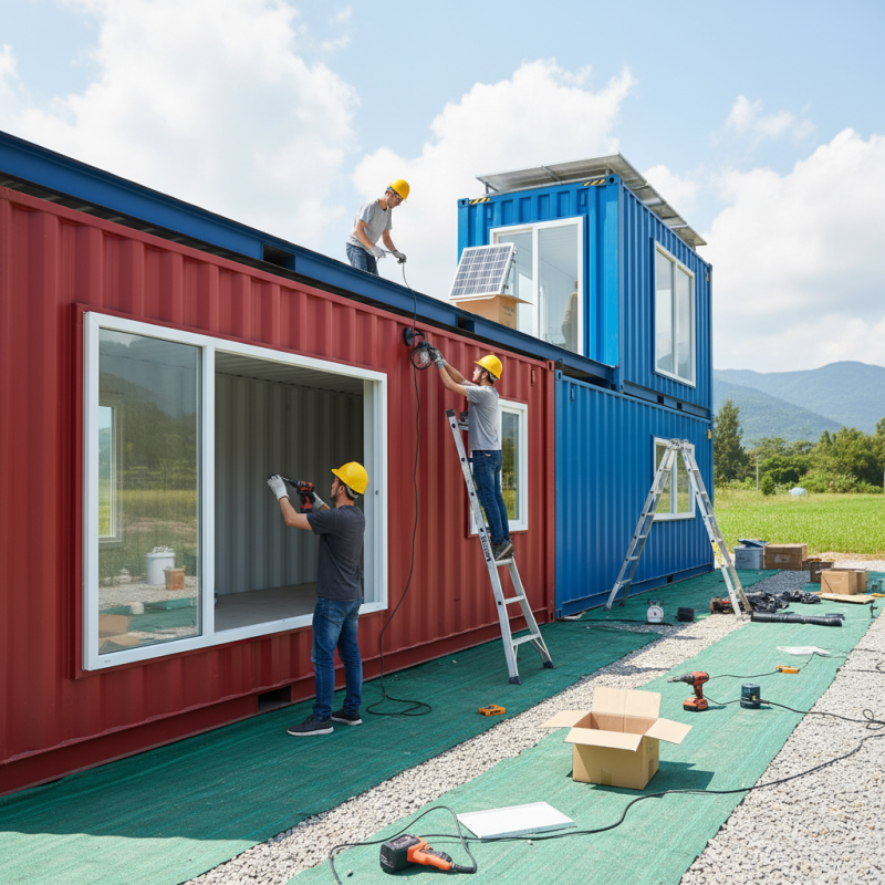 How to Install Container House Accessories Step by Step Guide?