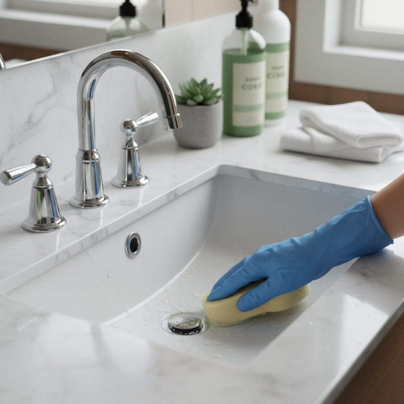 Top 10 Tips for Cleaning and Maintaining Bathroom Sinks
