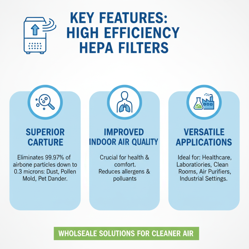 Wholesale High Efficiency Hepa Filters for Global Buyers?