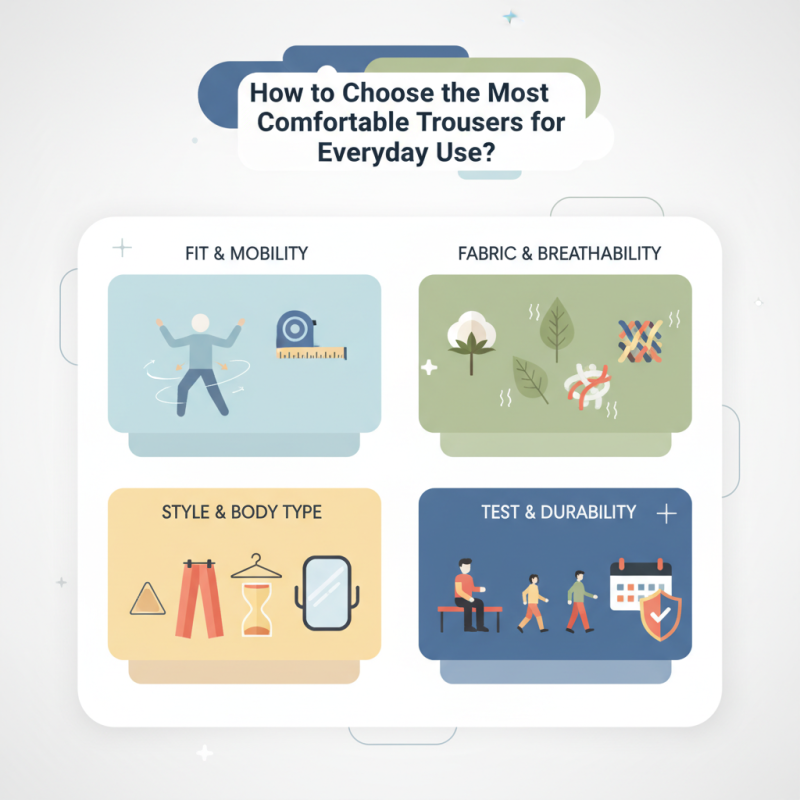 How to Choose the Most Comfortable Trousers for Everyday Use?